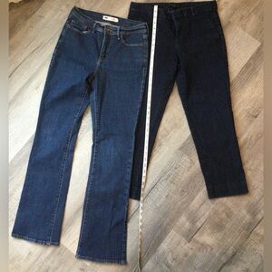 Levi bootcut + Banana Republic jeans lot - priced to sell. Closet clean out 👖
